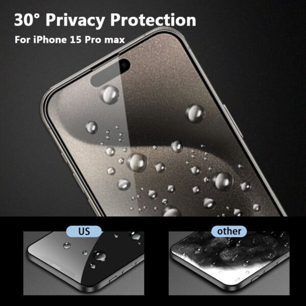 2.5D Privacy Tempered Glass