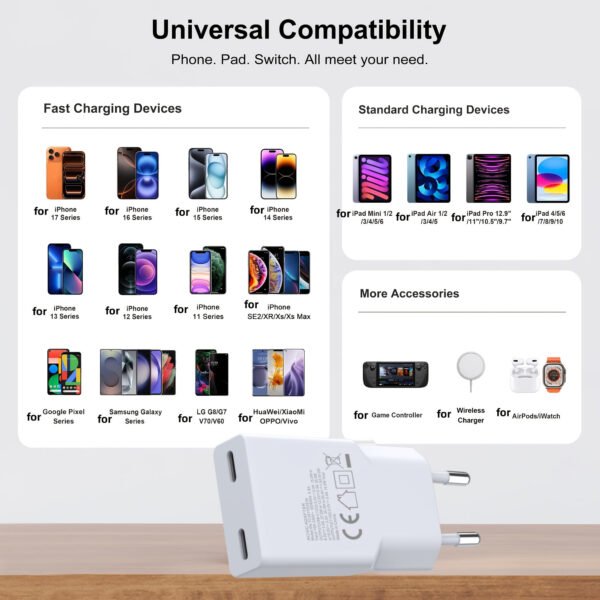 30W USB-C PD Adapter3 30W USB-C PD Adapter