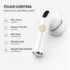 Split-4.jpg UC Urban Case UC Pods 2nd Generation TWS Earbuds | Bluetooth 5.3 | Type-C Fast Charging | 48 Hours Playback | ENC Stereo Sound | Touch Control | White