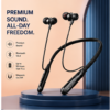 UC Urban Case UBT-12 Wireless Bluetooth Neckband Earphones | 100H Playback | Bluetooth 5.4 | USB Type-C Fast Charging | Magnetic Earbuds | Black