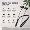 UC Urban Case UBT-12 Wireless Bluetooth Neckband Earphones | 100H Playback | Bluetooth 5.4 | USB Type-C Fast Charging | Magnetic Earbuds | Black