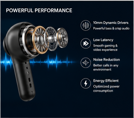 grid-piece-2-1-15.png UC Urban Case Crystal Pro True Wireless Earbuds | Bluetooth 5.3 | 40H Battery Backup | HD Stereo Sound | Smart Touch Control | Crystal Grey
